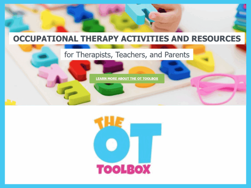 The OT Toolbox - Digital Resources to Empower Every Child