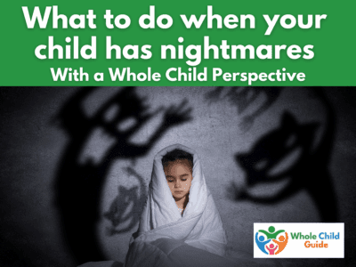 what to do about nightmares and night terrors and sleepwalking